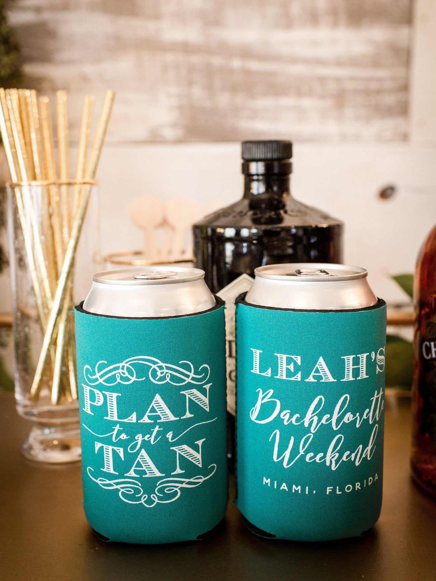 Any Personalized Design on a Can Cooler! Your Art, Your Ideas, Your Pets, Monogram, Boat or Venue Drawing! The options are endless!