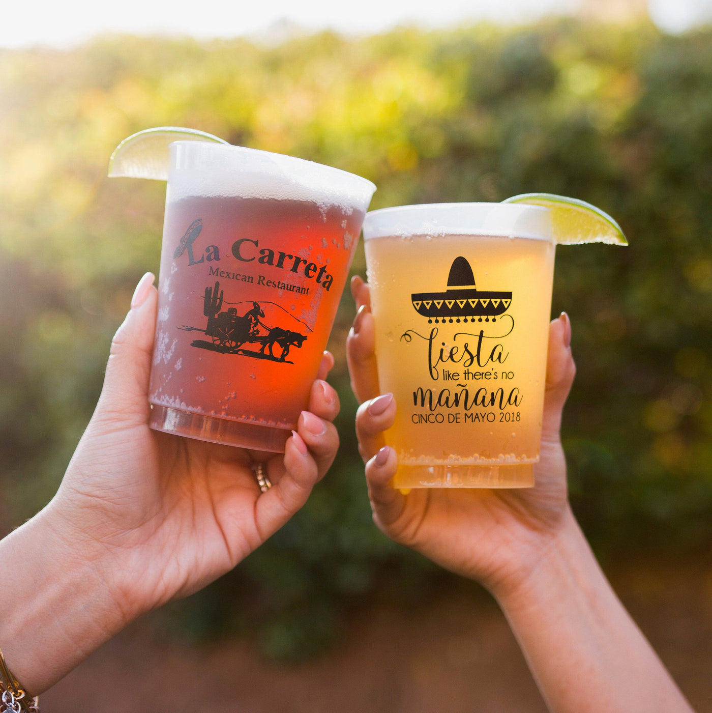 Birthday Party Favor Frosted Cups