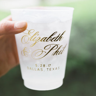 Birthday Party Favor Frosted Cups