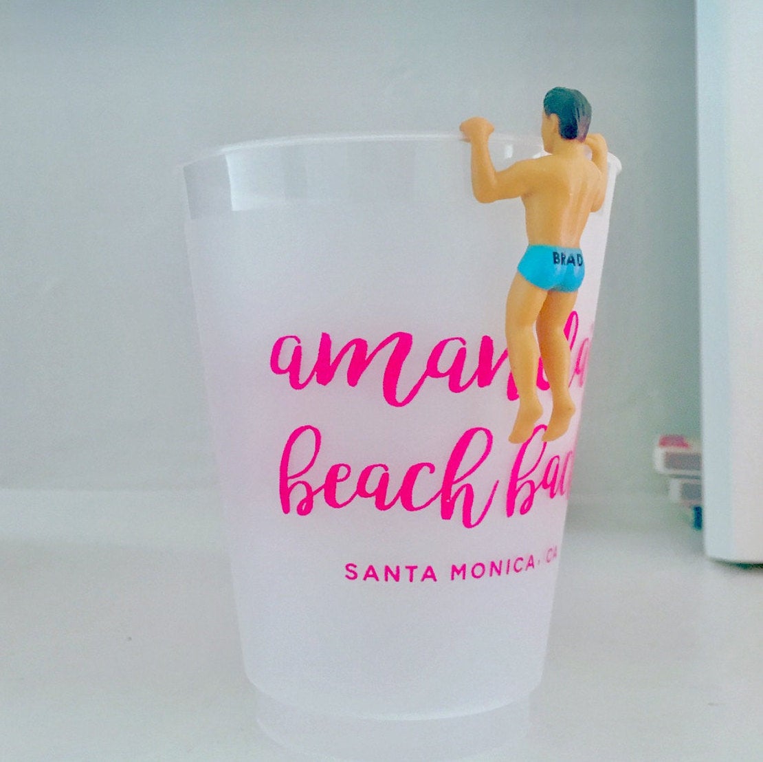Personalized 10oz Frosted Cups